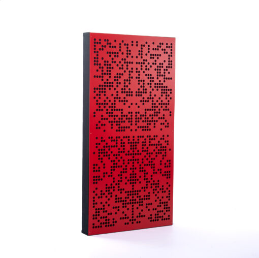 binary abfuser acoustic panel red