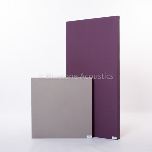 Bluetone Wall Pro soundproof panels silver and violet